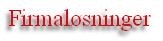 Firmaløsninger